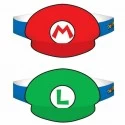 Super Mario Party Hats (Pack of 8)