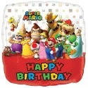 Happy Birthday Super Mario Foil Balloon