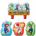 Super Mario Candles (Set of 4)