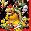 Super Mario Large Napkins (Pack of 16)