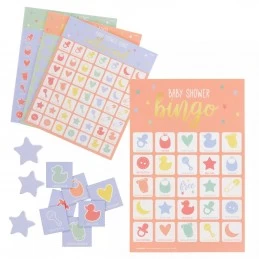 Baby Shower Bingo Game (Set of 25) | Games Party Supplies
