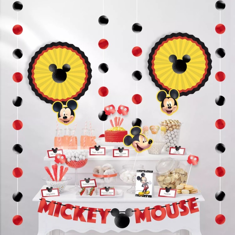 Mickey Mouse Candy Buffet Table Decorating Kit (23 Pieces) Mickey Mouse Candy Buffet Table Decorating Kit (23 Pieces)