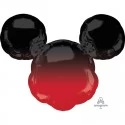 Shaped Ombre Mickey Mouse Foil Balloon