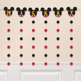 Forever Mickey Mouse String Garland Banner | Mickey Mouse Party Supplies