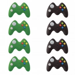 Level Up Gaming Controller Erasers (Pack of 8) | Video Game Party Supplies