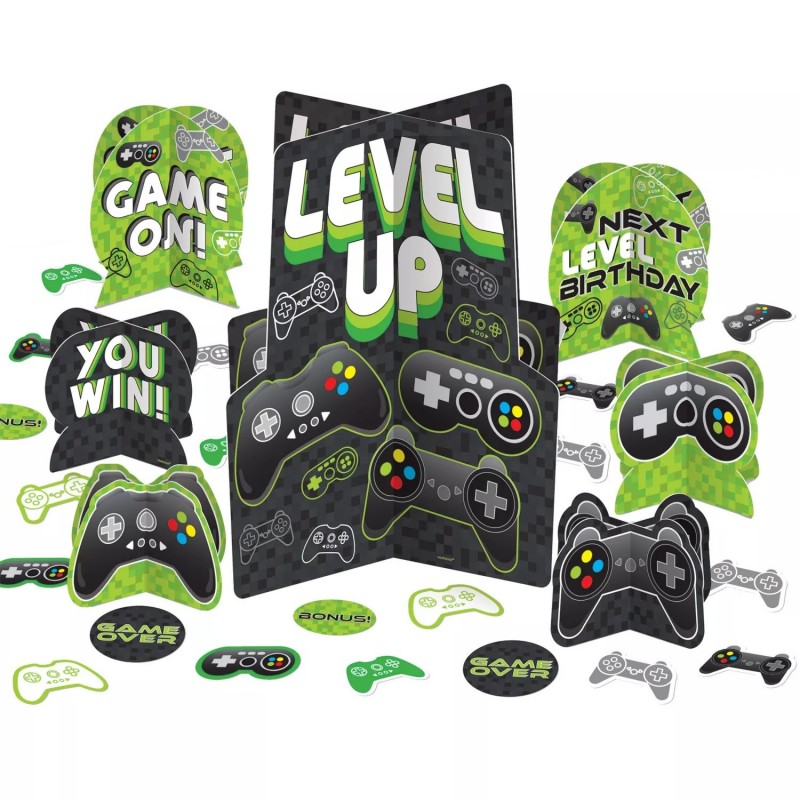 Level Up Gaming Table Decorating Kit (27 Piece) Level Up Gaming Table Decorating Kit (27 Piece)