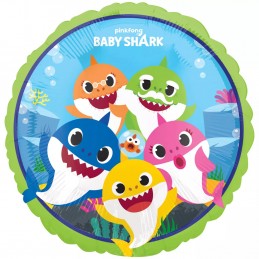 Baby Shark Foil Balloon | Baby Shark Party Supplies