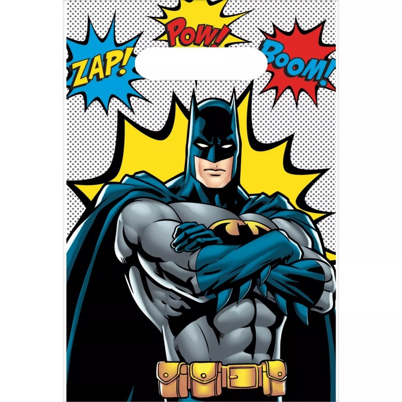 Batman Party Bags (Pack of 8) | Batman