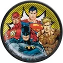 Justice League Large Plates (Pack of 8)
