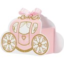 Glitter Princess Carriage Favour Boxes (Pack of 8)