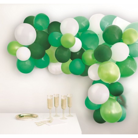 green balloon arch green balloon arch