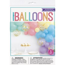 Pastels Balloon Arch Kit (40 Pieces) | Balloon Garland Kit Party Supplies