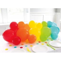 Rainbow Balloon Table Centrepiece Kit | Balloon Garland Kit Party Supplies