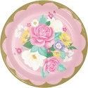 Floral Tea Party Large Plates (Pack of 8)