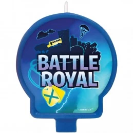 Battle Royal Fortnite Candle | Video Game Party Supplies