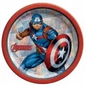 Marvel Avengers Captain America Small Plates (Pack of 8)