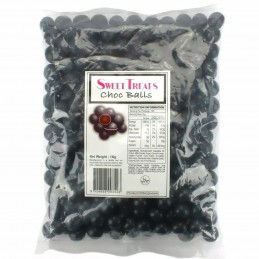 Black Chocolate Balls (1kg) | Lollies Party Supplies