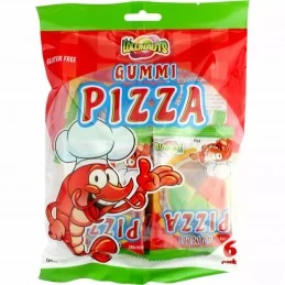 Pizza Gummi Candy (Pack of 6) | Lollies Party Supplies