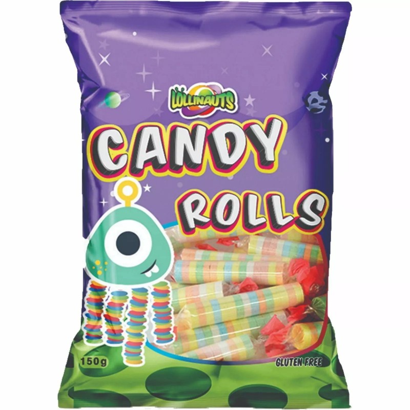 Rainbow Candy Rolls (150g) | Lollies Party Supplies