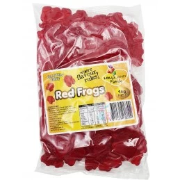 Red Frogs (1kg) | Lollies Party Supplies