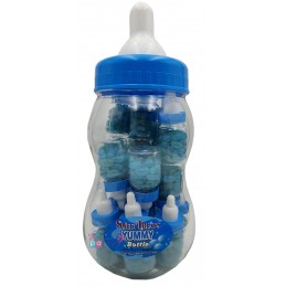 Blue Novelty Baby Bottle with Jelly Beans (20 pack) | Lollies Party Supplies