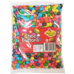 Rainbow Chocolate Buttons (1kg) | Discontinued Party Supplies