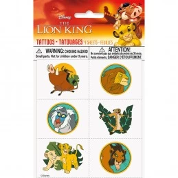 The Lion King Tattoos (Set of 24) | Stickers/Tattoos Party Supplies