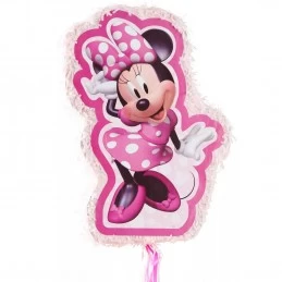 Pull String Minnie Mouse Pinata | Minnie Mouse Party Supplies