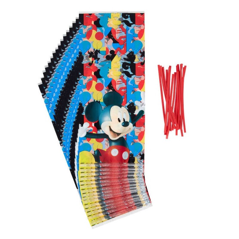 Mickey Mouse Party Bags (Pack of 16) | Mickey Mouse