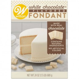 Wilton White Chocolate Flavoured Fondant 680g | Wilton Party Supplies