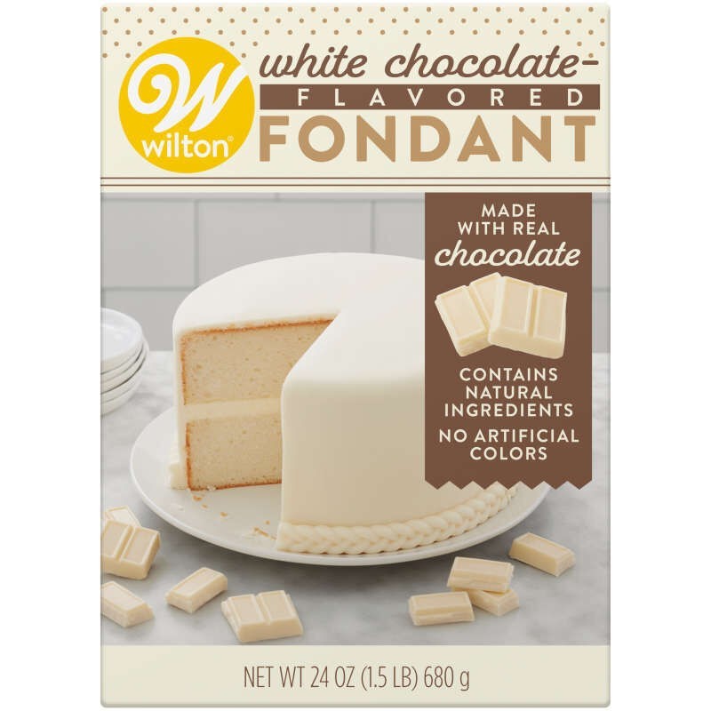 Wilton White Chocolate Flavoured Fondant 680g Wilton White Chocolate Flavoured Fondant 680g