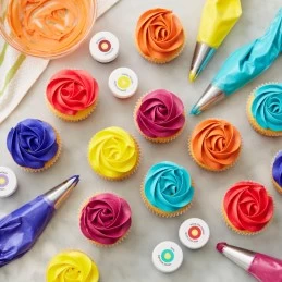 Wilton Icing Colours Set (Pack of 12) | Icing Colours
