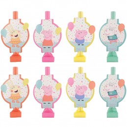 Peppa Pig Blowouts (Pack of 8) | Peppa Pig Party Supplies