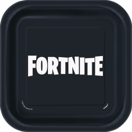 Fortnite Small Paper Plates (Pack of 8) | Fortnite Party Supplies