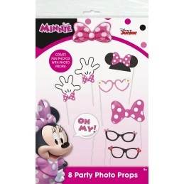 Minnie Mouse Photo Booth Props (Set of 8) | Minnie Mouse
