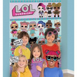 LOL Surprise Scene Setter with Photo Booth Props | LOL Surprise Party Supplies