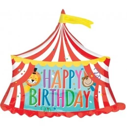 Circus Tent Foil Balloon | Circus Party Supplies