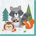 Woodland Animals Small Napkins (Pack of 16)
