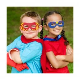 Superhero Party Masks (Pack of 4) | Avengers Party Supplies