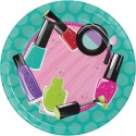 Spa Party Small Paper Plates (Pack of 8)