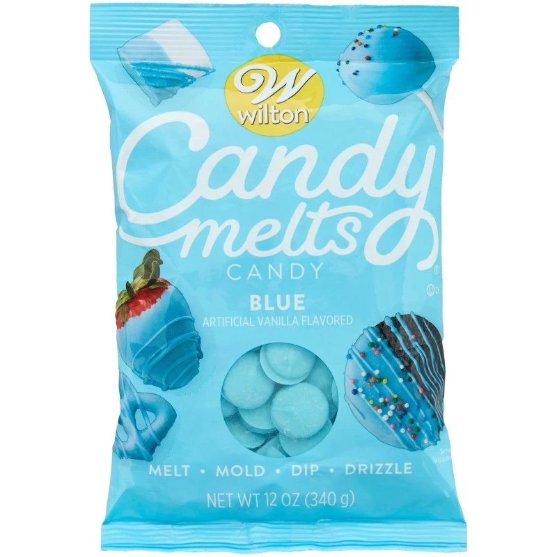 Wilton Candy Melts - Blue 340G | Candy Melts Party Supplies