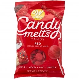 Wilton Candy Melts - Red 340G | Candy Melts Party Supplies