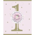Ballerina 1st Birthday Party Bags (Pack of 8)