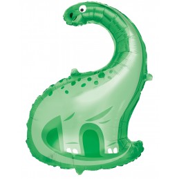 Jumbo Green Dinosaur Foil Balloon | Dinosaur Party Supplies