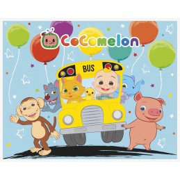 CoComelon Backdrop Banner | Cocomelon Party Supplies
