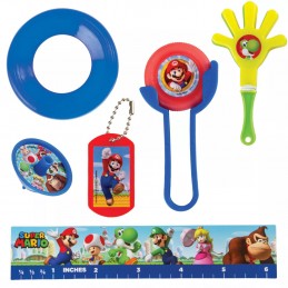 Super Mario Favour Pack (48 Piece) | Super Mario Party Supplies