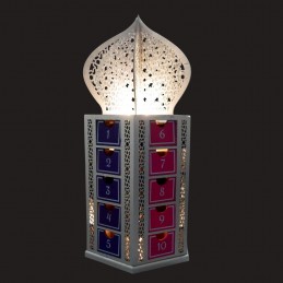 Light-Up Wooden Ramadan Advent Calendar
