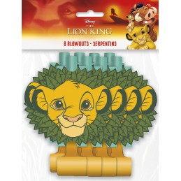 The Lion King Party Blowers (Pack of 8)