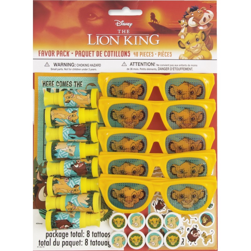 The Lion King Favour Pack (Pack of 48)