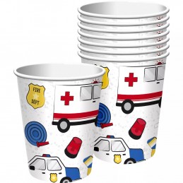 First Responder Paper Cups (Pack of 8)